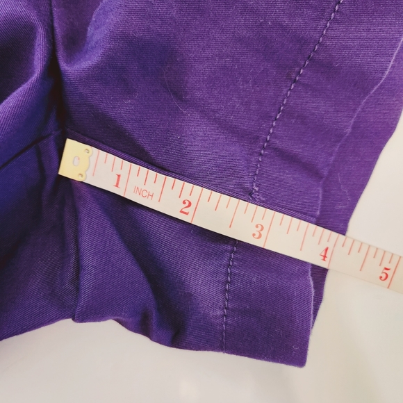 NWT LOFT Purple Shorts - Picture 10 of 11